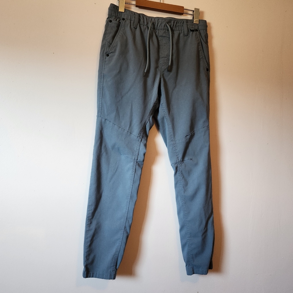 Projek Raw Classic Fit Pull-On Bungee Chino Jogger Pants Gray/BlueSize S
